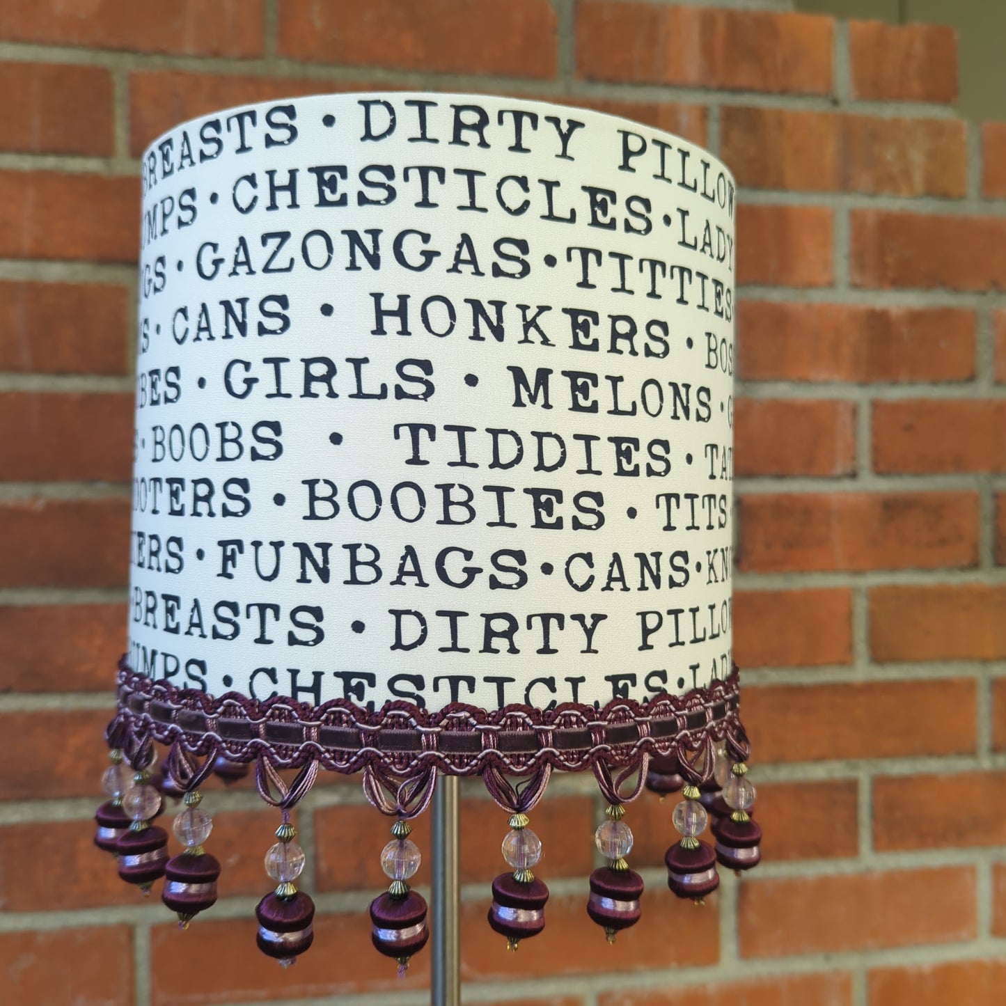 Hurray For Boobs Table Lamp
