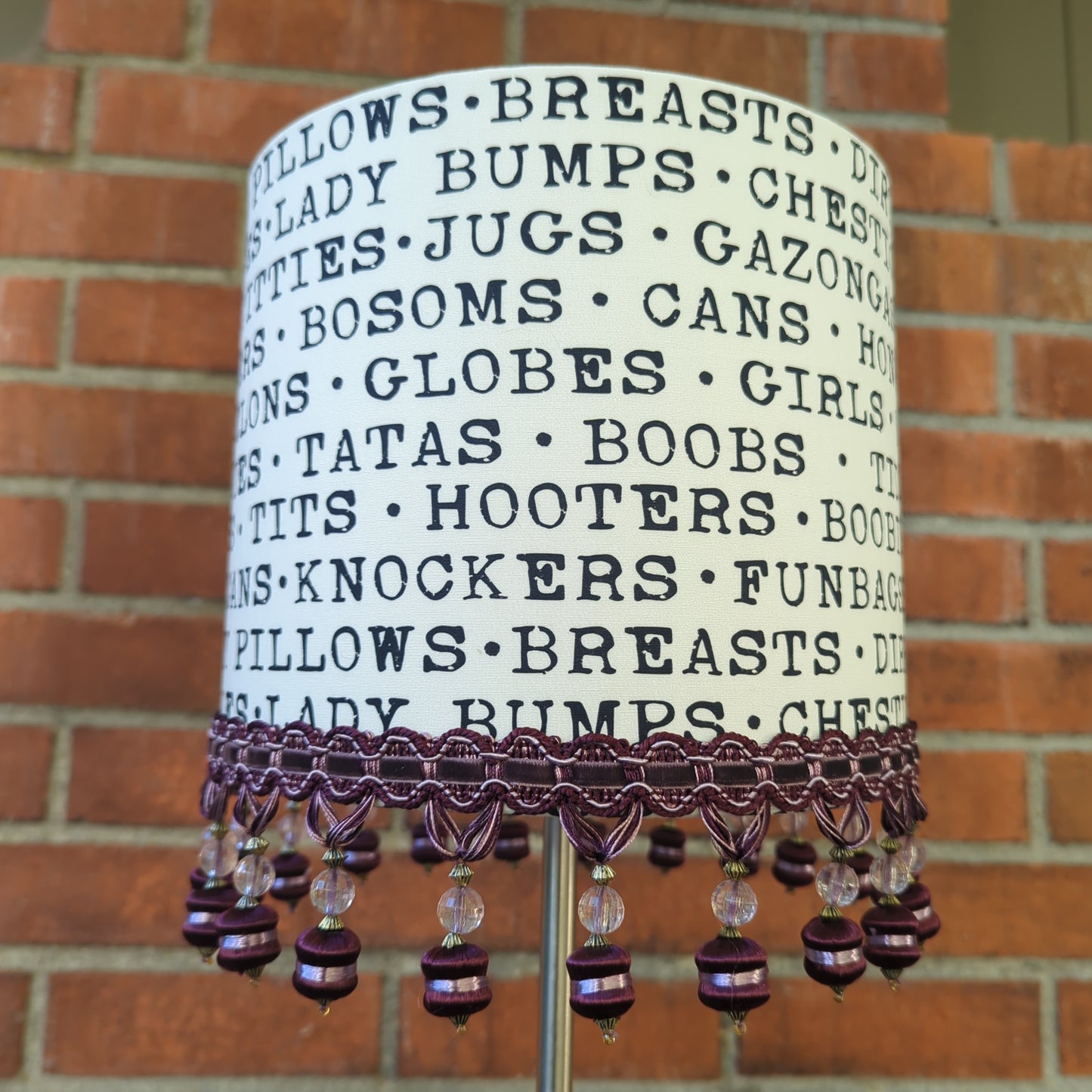 Hurray For Boobs Table Lamp