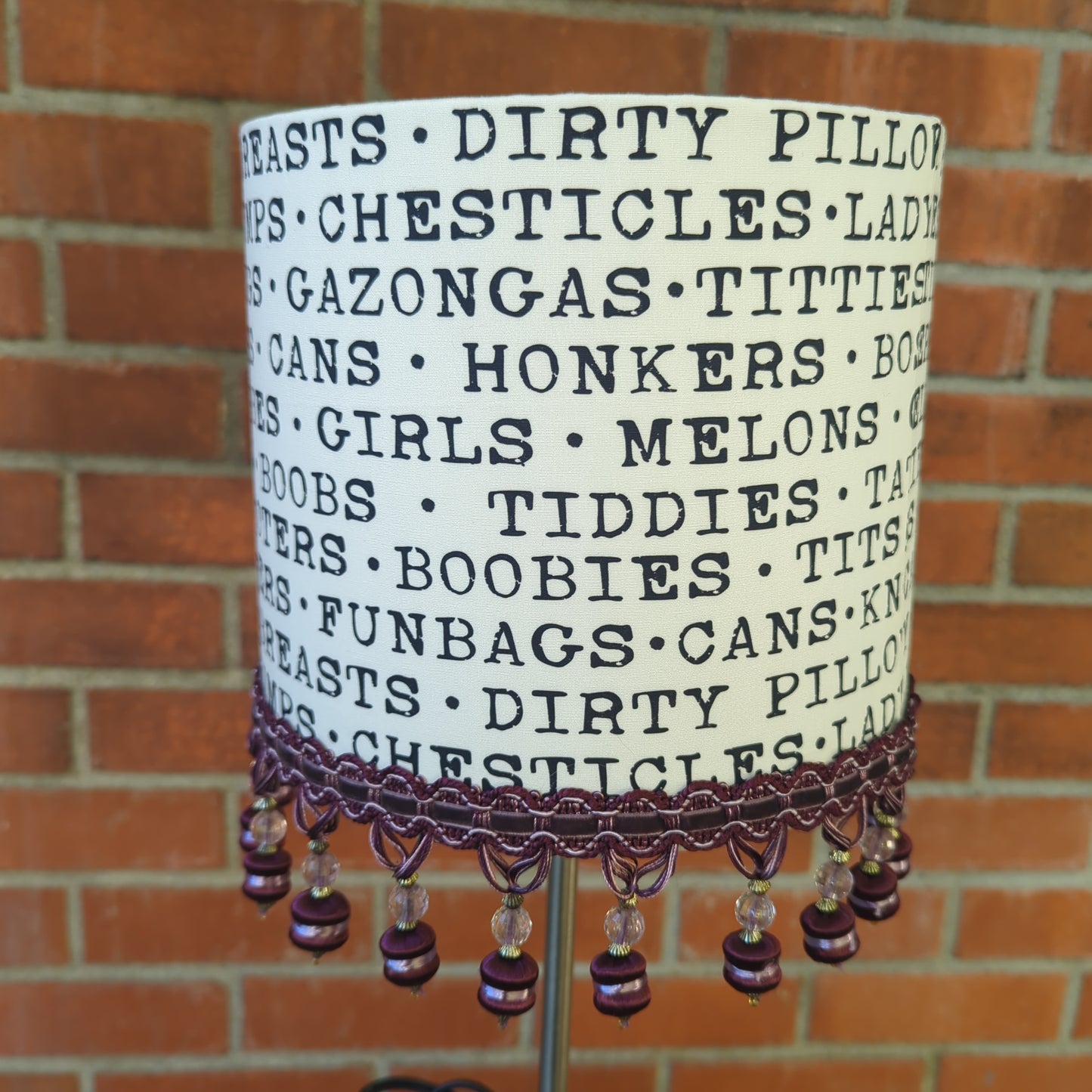Hurray For Boobs Table Lamp