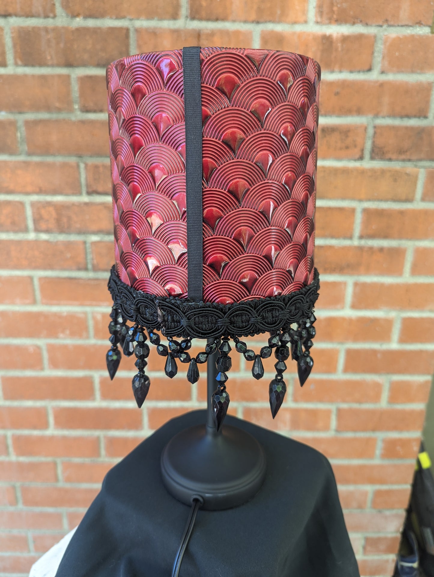 Sensual Red Table Lamp
