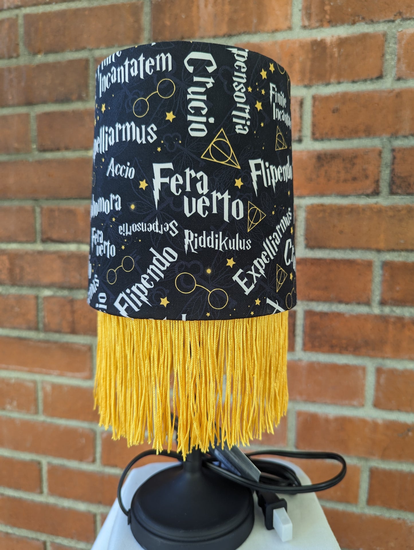 Wizard Spells Table Lamp