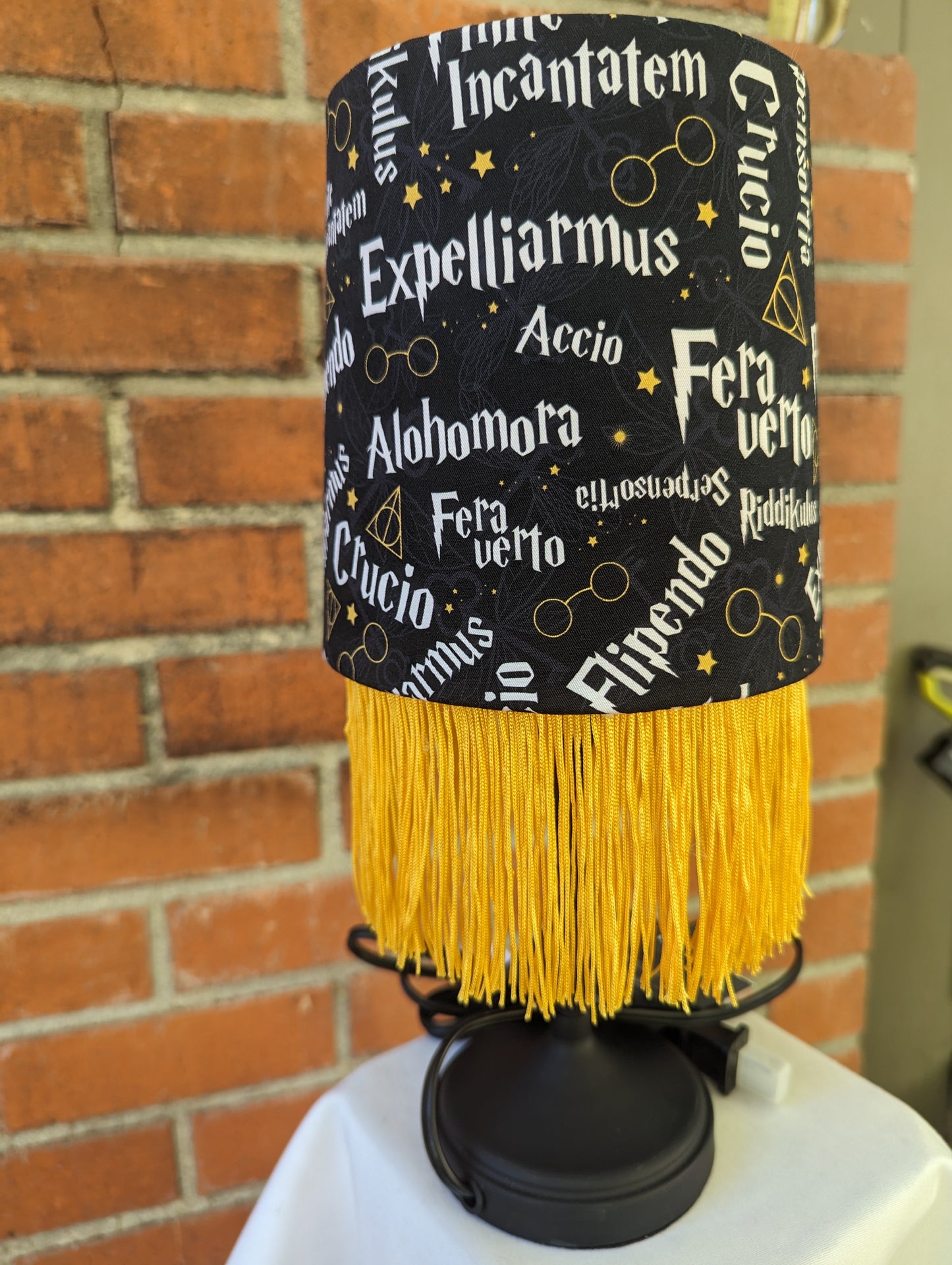 Wizard Spells Table Lamp