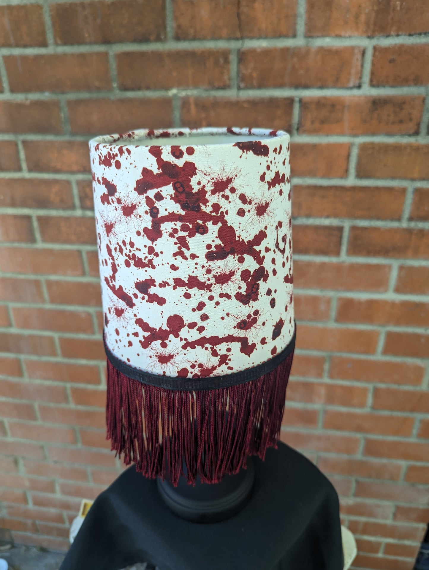 Blood Splatter Table Lamp